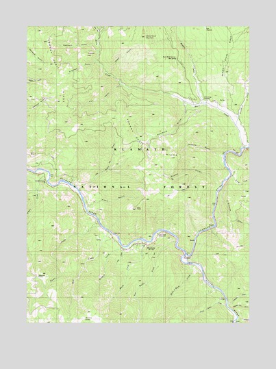 Hamburg, CA USGS Topographic Map