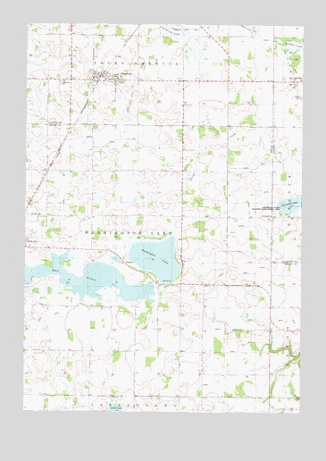 Hamburg, MN USGS Topographic Map
