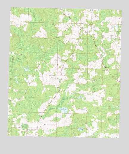 Hamburg, FL USGS Topographic Map