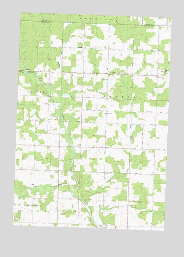 Hamburg, WI USGS Topographic Map
