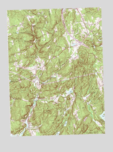 Hamburg, CT USGS Topographic Map