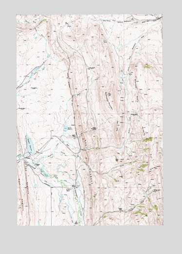 Hamen, MT USGS Topographic Map