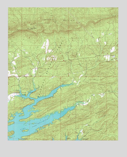 Hamilton, AR USGS Topographic Map