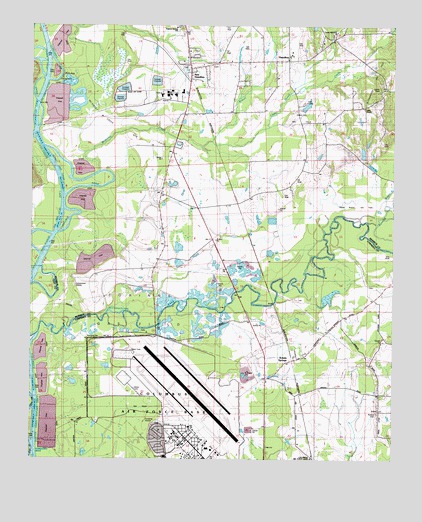 Hamilton, MS USGS Topographic Map