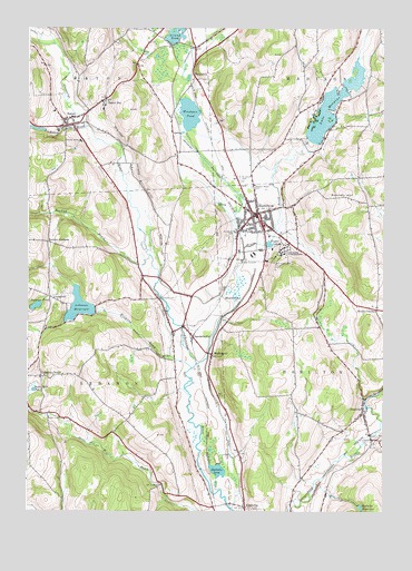 Hamilton, NY USGS Topographic Map