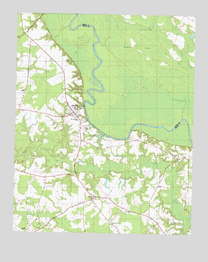 Hamilton, NC USGS Topographic Map