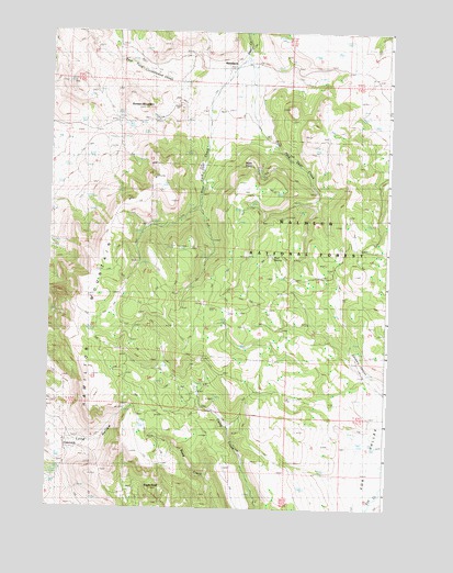 Hamilton, OR USGS Topographic Map