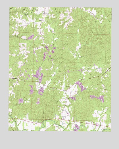 Hamilton NE, AL USGS Topographic Map