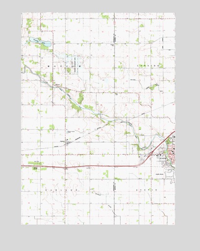 Austin West, MN USGS Topographic Map