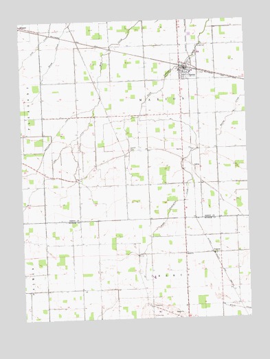 Hamler, OH USGS Topographic Map