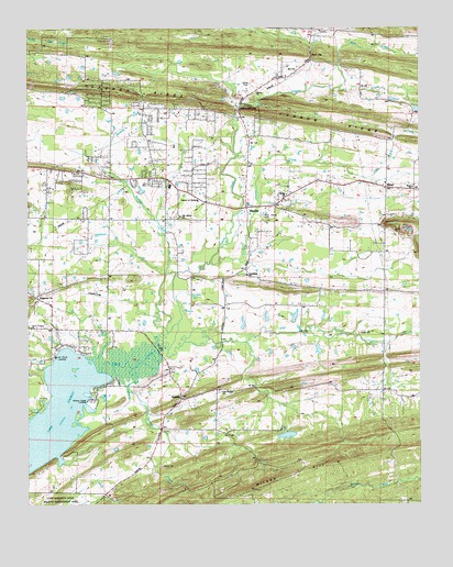 Hamlet, AR USGS Topographic Map