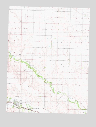 Hamlet, NE USGS Topographic Map