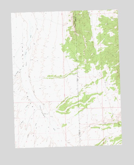 Hamlin Well, NV USGS Topographic Map