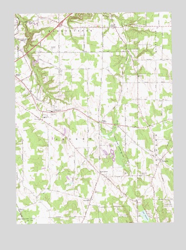Hammett, PA USGS Topographic Map