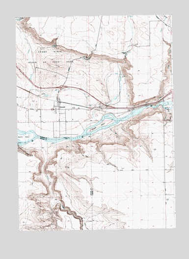 Hammett, ID USGS Topographic Map