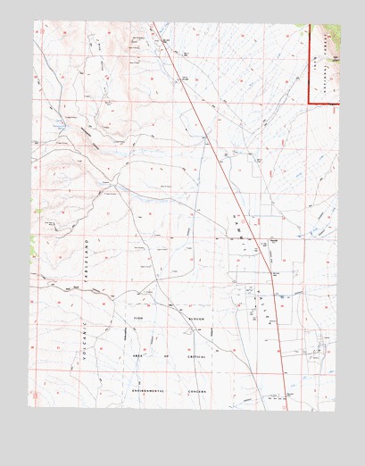 Hammil Valley, CA USGS Topographic Map
