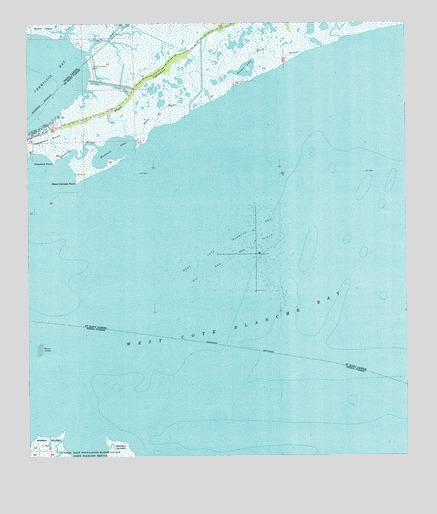 Hammock Lake, LA USGS Topographic Map