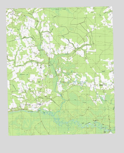 Hammond, SC USGS Topographic Map