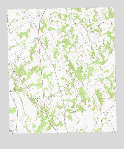 Hammond, TX USGS Topographic Map