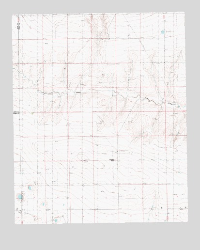 Hammond Ranch, NM USGS Topographic Map