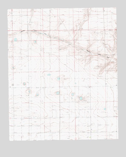 Hammond Ranch SW, NM USGS Topographic Map