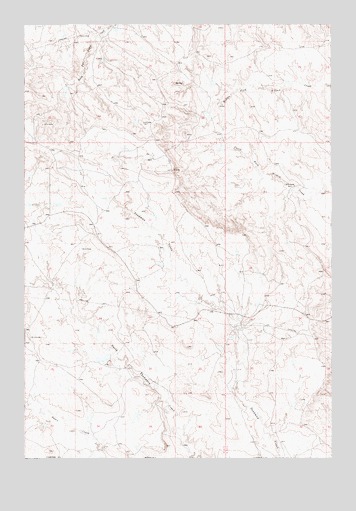 Hammond SE, MT USGS Topographic Map