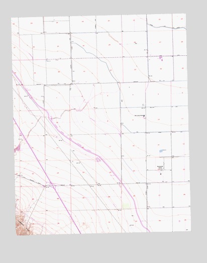 Hammonds Ranch, CA USGS Topographic Map