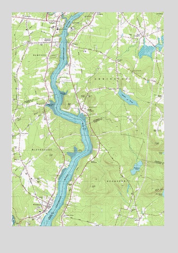 Hampden, ME USGS Topographic Map