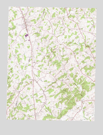 Hampstead, MD USGS Topographic Map