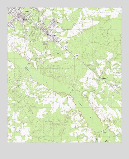 Hampton, SC USGS Topographic Map