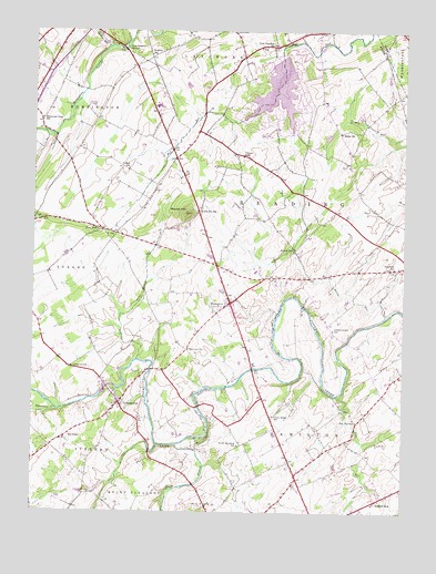 Hampton, PA USGS Topographic Map