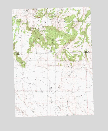 Hampton, OR USGS Topographic Map