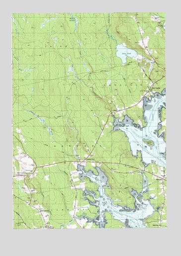 Hancock, ME USGS Topographic Map