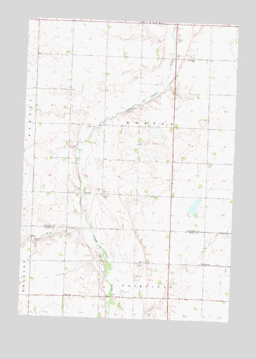 Hancock NW, MN USGS Topographic Map