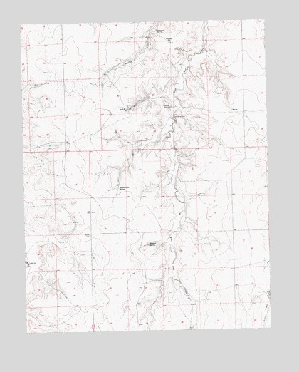 Hand Springs, CO USGS Topographic Map