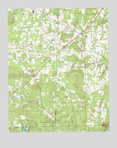 Handy, NC USGS Topographic Map