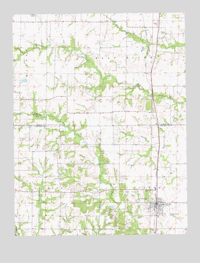 Auxvasse, MO USGS Topographic Map