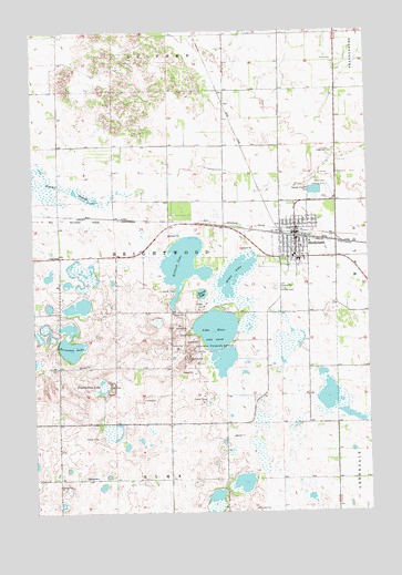 Hankinson, ND USGS Topographic Map