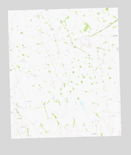 Hanks Ranch, TX USGS Topographic Map