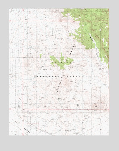Hannapah, NV USGS Topographic Map