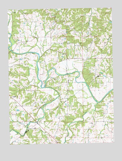 Hannibal SE, MO USGS Topographic Map