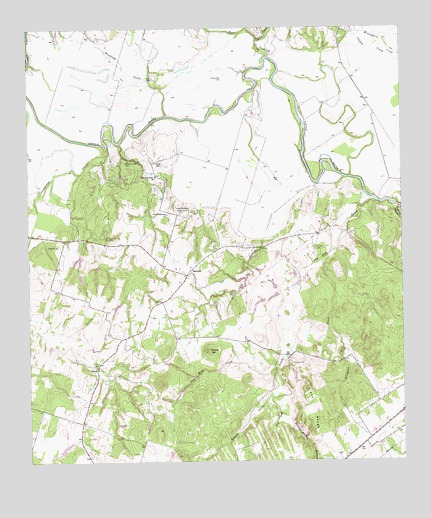 Hanover, TX USGS Topographic Map