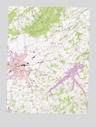 Hanover, PA USGS Topographic Map
