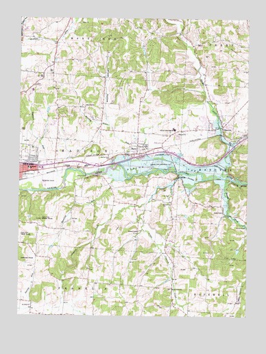 Hanover, OH USGS Topographic Map