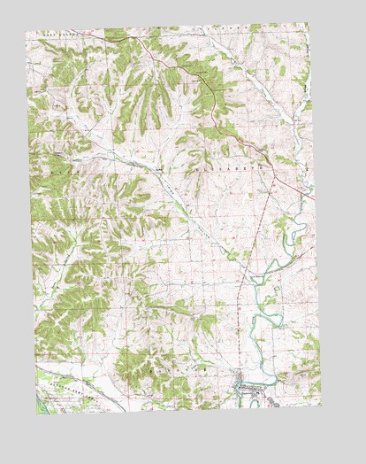 Hanover, IL USGS Topographic Map