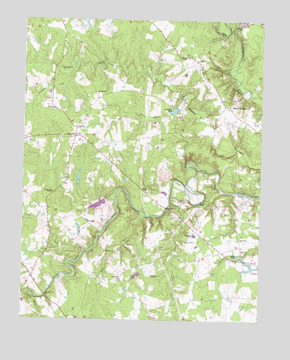 Hanover Academy, VA USGS Topographic Map