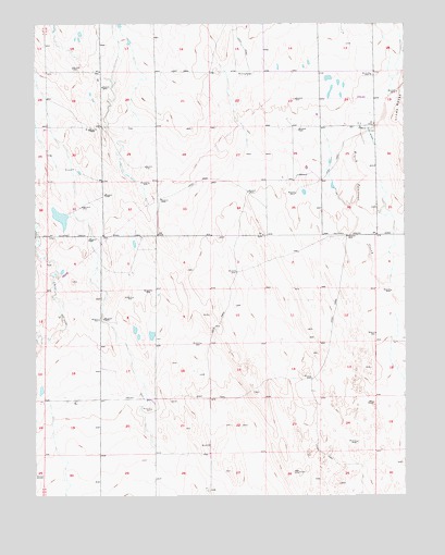 Hanover NW, CO USGS Topographic Map