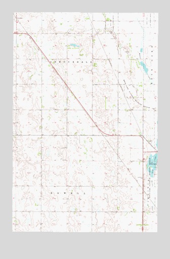 Hansboro SE, ND USGS Topographic Map