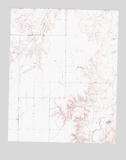 Hansford Camp, TX USGS Topographic Map