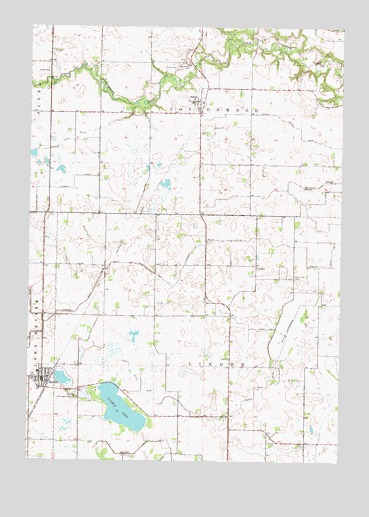 Hanska, MN USGS Topographic Map